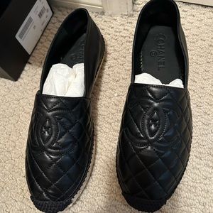 Black Chanel Espadrilles